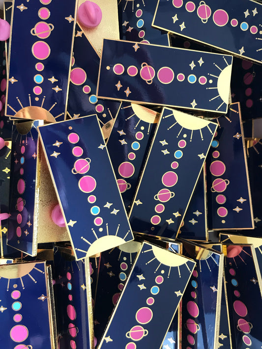 Solar System Map - Enamel Pin