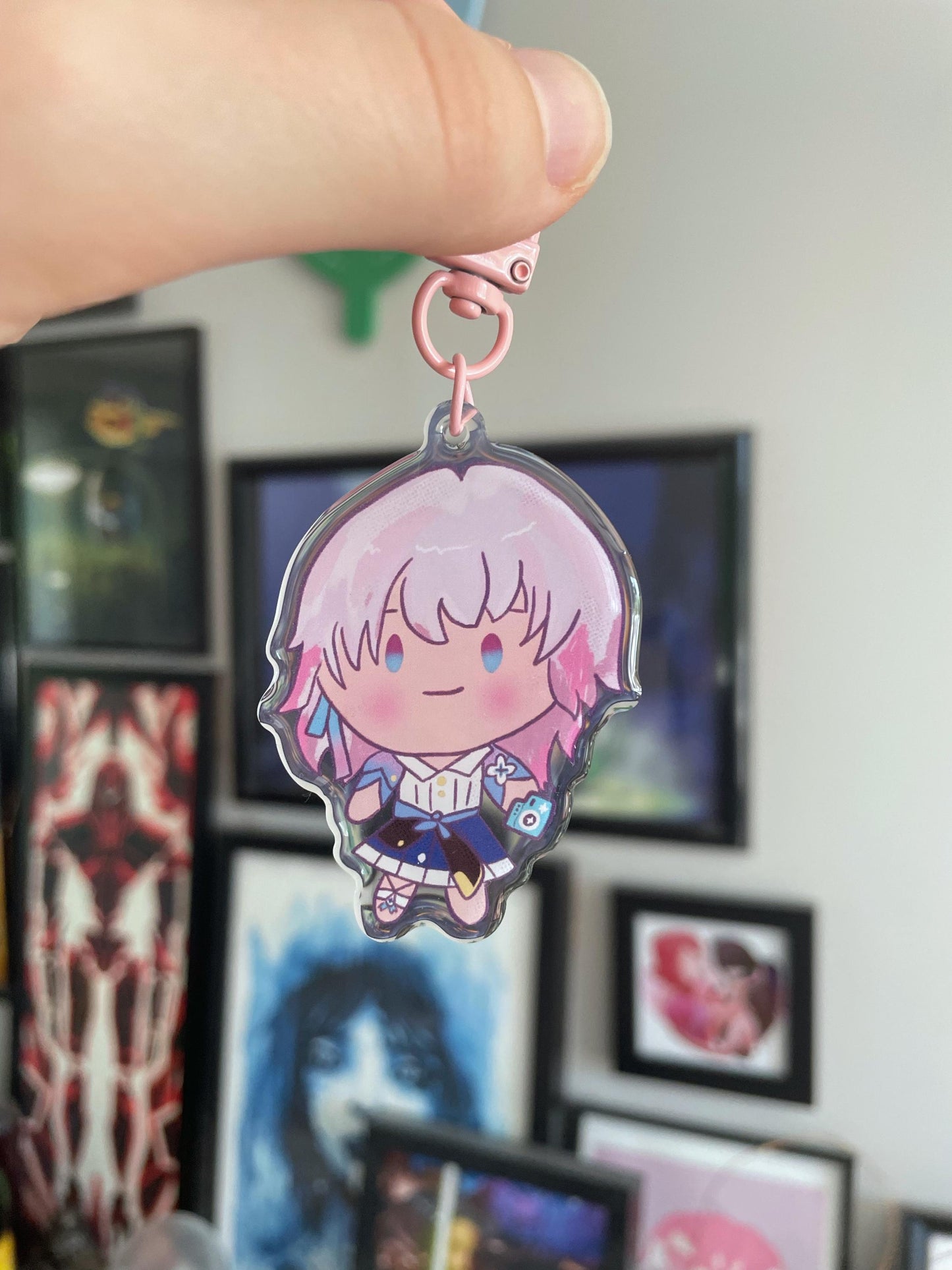 March the 7th - Honkai Star Rail - Keychain